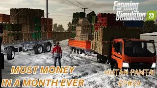 How I Made &pound;355k IN ONE MONTH - Farming Simulator 25 - Ep24