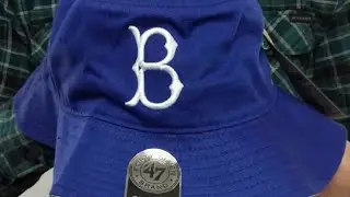 Brooklyn Dodgers 'COOP KIRBY BUCKET' Royal Hat by Twins 47 Brand