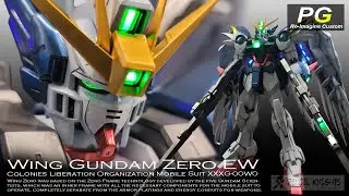 1/60 PG Wing Gundam Zero EW (LED CUSTOM) Обучающее видео, часть 1 | Мобильный костюм: Gundam Wing...