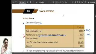 4. Illus. 11 & TYK 1 - Step Up Accounting | IND AS 103 | CA FINAL FR | MAYANK NARANG