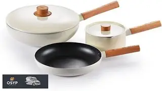 Cookware Set 5 Piece Nonstick Steak Egg Frying Pan Thickening Milk Pan