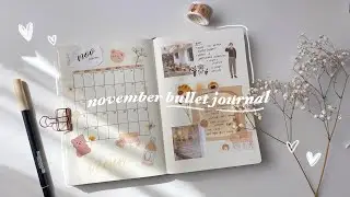 november 2020 bullet journal 🌾  | plan with me