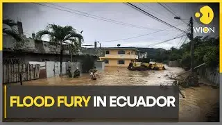Flood fury in Esmeraldas, Ecuador | WION Climate Tracker | Latest World News