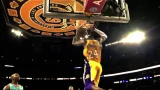 KOBE BRYANT-RIGHT ABOVE IT