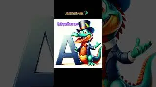 Capital letter &ldquo;A&rdquo; #alphabet #kidsvids #funtolearn #learnwithfun #letters #kidslearning #learning
