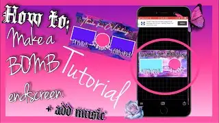 How to: Endscreen + add music || #lifeofvin