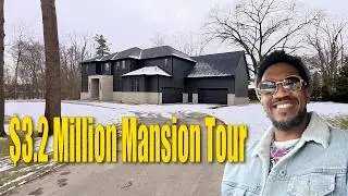 Inside a new construction home for sale in Michigan | Million dollar house tour.