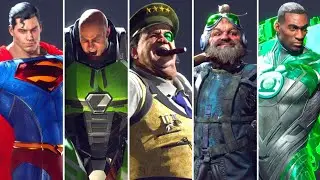 All 56 Friendlies Character Models (Codex 100%) in Suicide Squad: Kill The Justice League