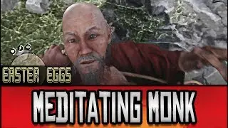 Red Dead Redemption 2 - REALLY Annoying a Meditating Tibetan Monk // Easter Eggs
