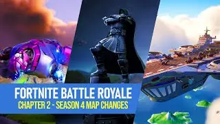 Fortnite Season 4: Map Changes