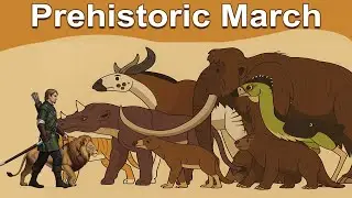Cenozoic Beasts Marching | Prehistoric Animals Size, Facts & Timeline of Extinct in 2D Animation