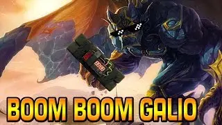 Boom Boom Galio | AP Galio Toplane - edit. Gameplay [GER]