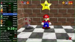 SM64 16 Star PB 15:54.19 by Suigi