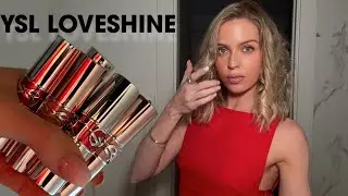 Помада YSL BEAUTY LOVESHINE // Примерка и свотчи