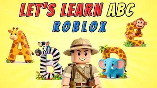 🔴🟡🔵ABC Song in Roblox Obby! 🅰️🅱️❓ Belajar Huruf ABC Lucu Bareng Avatar Roblox!