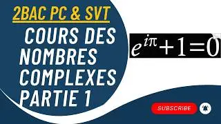 Les nombres complexes 2bac PC et SVT