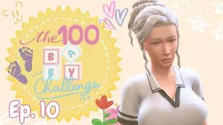 The Sims 4 100 Baby Challenge | Ep. 10 | New House Tour, Birth & Cozy Chaos 🍼🏡