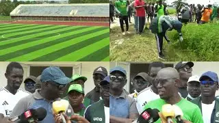 Setal sunu rew : Les sportifs de Ziguinchor unis pour assainir le stade Aline Sittoe Diatta