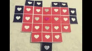 Multi Fold Heart Card Tutorial by Sparkling Creations 💖 💝