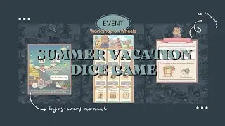cats and soup | summer vacation dice game
