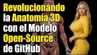 Revolucionando la Anatomía 3D con el Modelo Open-Source de GitHub