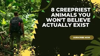 8 CREEPIEST ANIMALS YOU WON'T BELIEVE THAT ACTUALLY EXIST