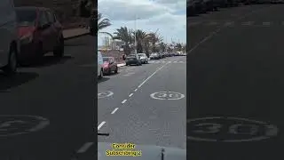 #shorts Lanzarote Toy Adventure 25 from The Number 3 bus from Costa Teguise #bus #travel #lanzarote