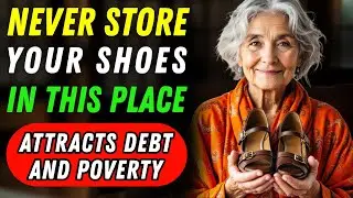 NEVER Leave Your Shoes in THESE Places &ndash; They Quietly Block Your Wealth | Buddhist Teachings