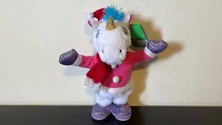 Gemmy Christmas 2025 Animated Plush (Unicorn)