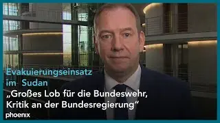 phoenix tagesgespr&auml;ch mit Henning Otte (CDU) am 26.04.2023