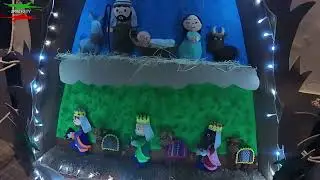 IMÁGENES DEL PUEBLO ILUMNIADO POR NAVIDAD 2025 ARROYO DE SAN SERVÁN (BADAJOZ).