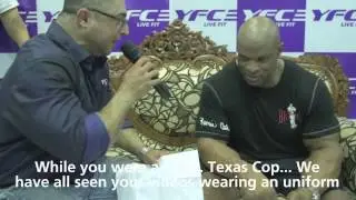 Ronnie Coleman Interview by Kaizzad Capadia at YFC -Mumbai
