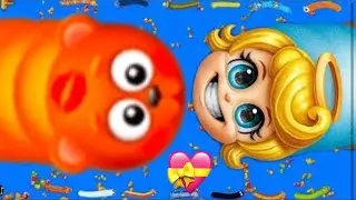 WORMS ZONE.iO BEST GAMING 2025 ||🐍BIG SNAKE GAMING 😀 EP 904 #WORMSZONEiO​ #BIGSNAKEGAME​ #snackgame3