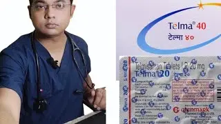 Telma 40 tablet/Telmisartan/High Pressure medicine #telma টেল্মা ৪০ এম জি ট্যাবলেট