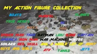 TRUE HERO'S  MARVEL DC ACTION FIGURE COLLECTION