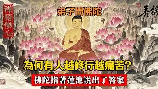 弟子問佛陀：為何有人越修行越痛苦？佛陀指著蓮池說出了答案  #佛學 #佛法 #佛教 #禅悟佛心 #因果報應 #傳統文化 #佛教文化 #修心修行