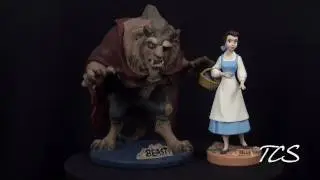 WDCC Beauty And The Beast Maquette