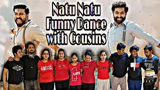 Natu Natu video song Bloopers | Hook step | Funny Dance with Cousins | @MADATTACK | NTR RRR
