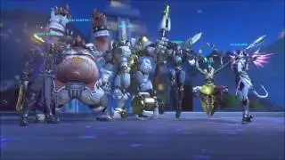 THIS IS F##KING CHAOS ( Overwatch Ranked Game Play Season 2)