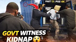 Government Custody Se Witness Kidnap 😱  GTA 5 Hindi Gameplay | PS5 4K
