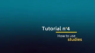 Mountains&reg; Tutorial 4 |  How to use Studies in Mountains&reg;