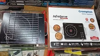 Crompton INFRASERVE 2000 Watts | INFRARED COOKTOP | LED DISPLAY | FEATURES TOUCH CONTROLS | UNBOXING