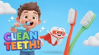 Brush Your Teeth With Me | Nursery Rhymes & Kids | NuNu Tv