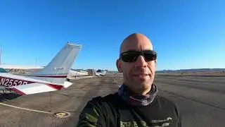 Flying my Paramotor from Parker, Arizona to Blythe, California