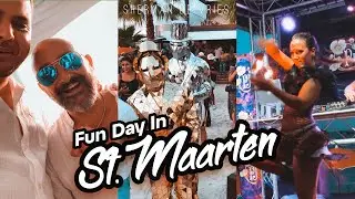 🎉 Nightlife Parties in St. Maarten Vlog: Lotus & Roxxy Beach
