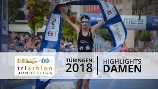 1. Bitburger 0,0% Triathlon-Bundesliga - T&uuml;bingen 2018: Highlights Damen