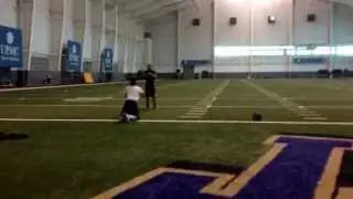 Bril trainin' wit Aaron Donaldson & the pitt defensive tackles