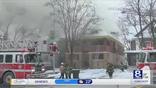 House catches fire on Arnett blvd. near corner of Warwick Ave