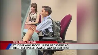 Student who stood up for Gadsden flag files free speech lawsuit