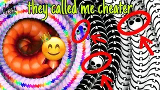 Look how I cheat !! I'm cheater😜😜 #totalflop Wormax.io